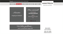 Desktop Screenshot of marmorheinlein.de